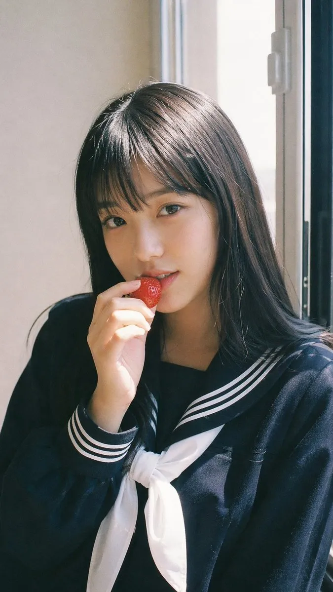 Fujifilm Strawberry School Portrait