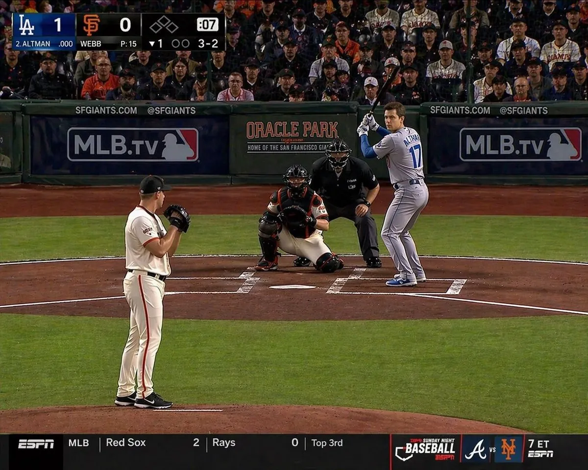 Sam Altman Baseball Broadcast